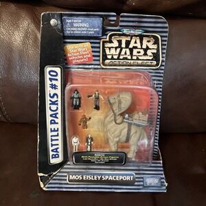 Star‎ Wars Action Fleet Mos Eisley Spaceport Micro Machines Battle Packs #10 New